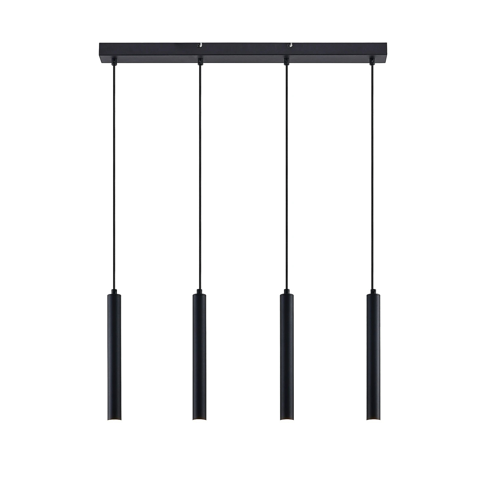 LED Arcchio Kammeron, 4 žárovky, stínidlo Ø 3,8 cm, výška 35 cm, 1440 lumenů, 